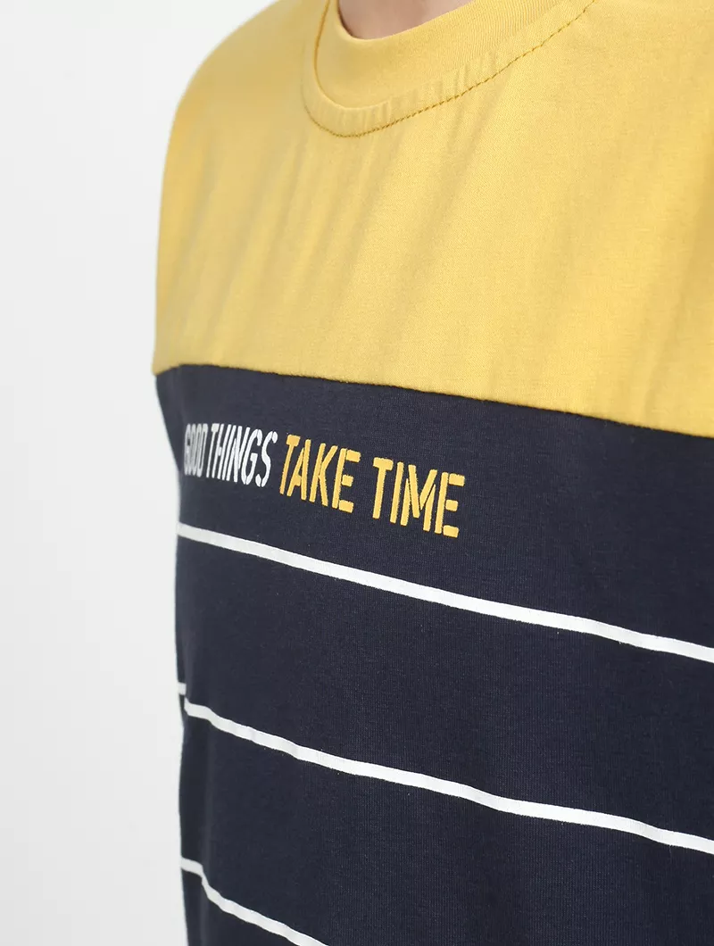 T-shirt rayé garçon